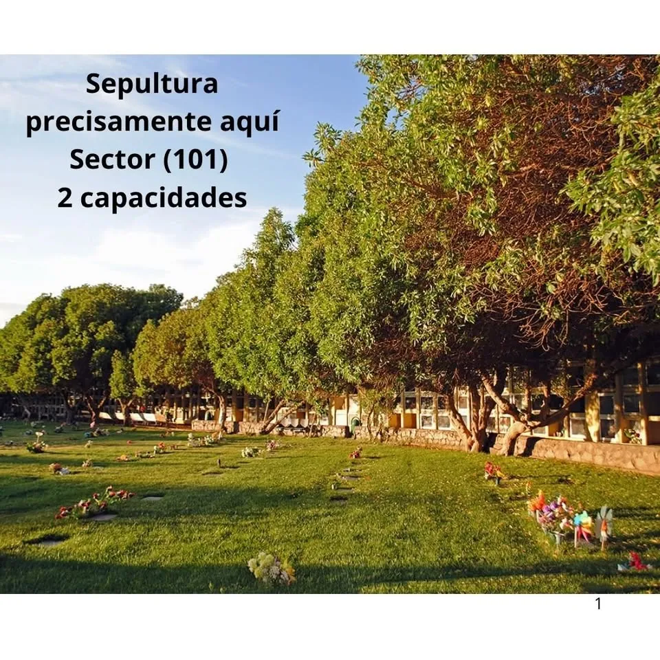 Inmueble funerario en Calama para dos personas